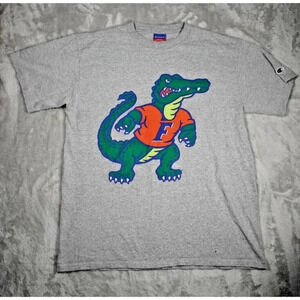 Vintage 90s Florida Gators Shirt Adult Large Gray